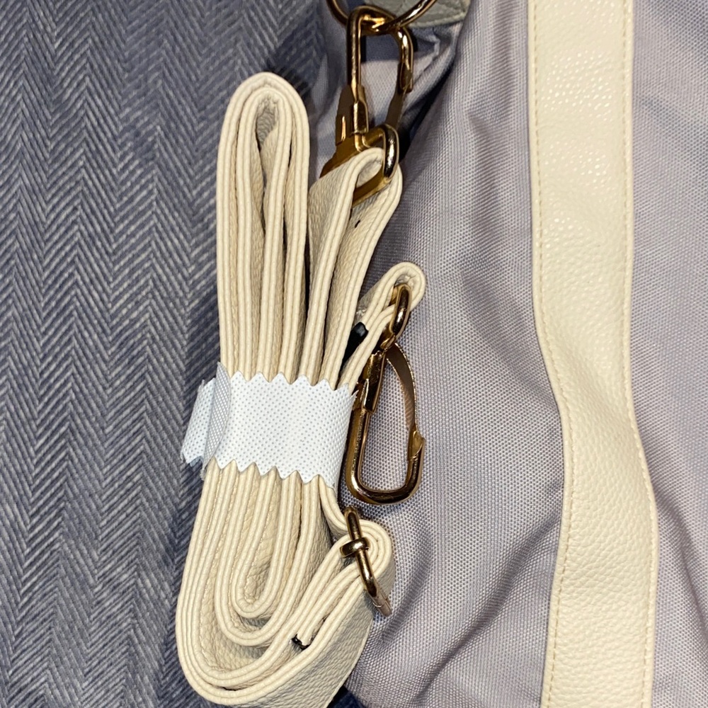 Cream and Brown Women's Bag - Picture 3 of 3
